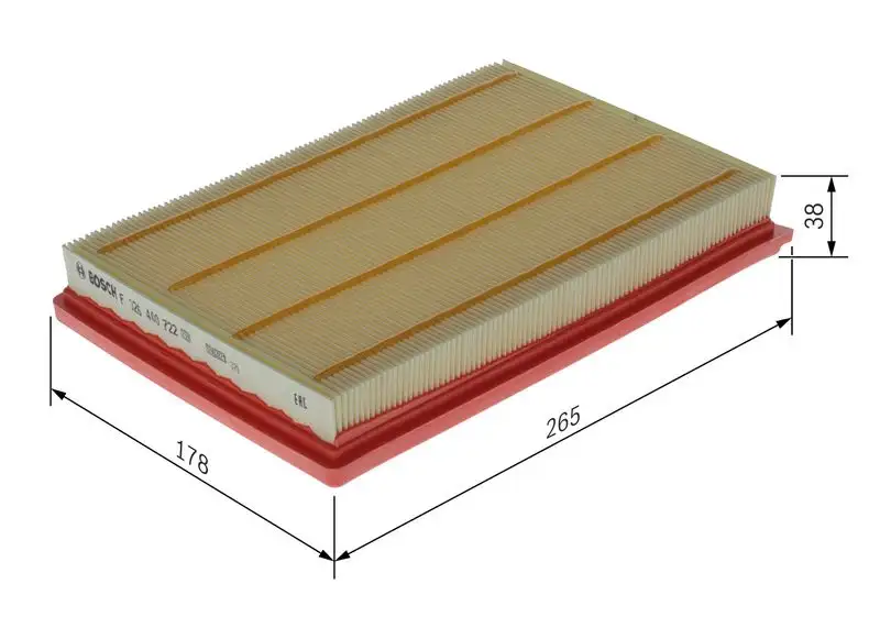 BOSCH F026400722 Hava Filtresi A6540941500