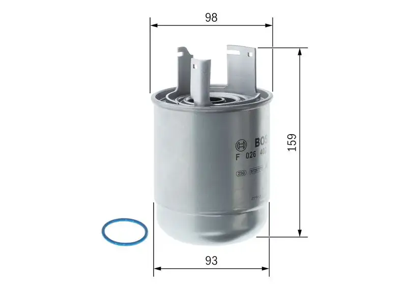 BOSCH F026402289 Yakıt Filtresi 164A0HV80A