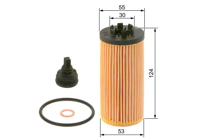 BOSCH F026407277 Yağ Filtresi 11428593186