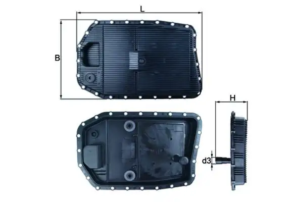 MAHLE HX154 Şanzıman Karteri 24117571217