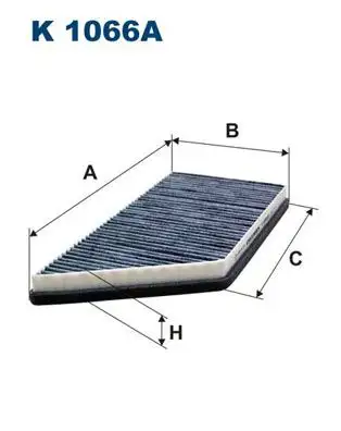 FILTRON K1066A Polen Filtresi (Karbonlu) 002436