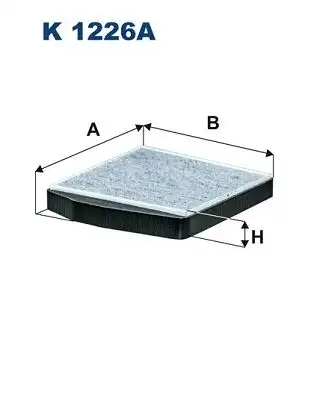 FILTRON K1226A Polen Filtresi (Karbonlu)