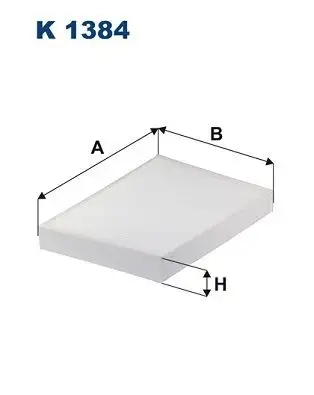 FILTRON K1384 Polen Filtresi 31407747