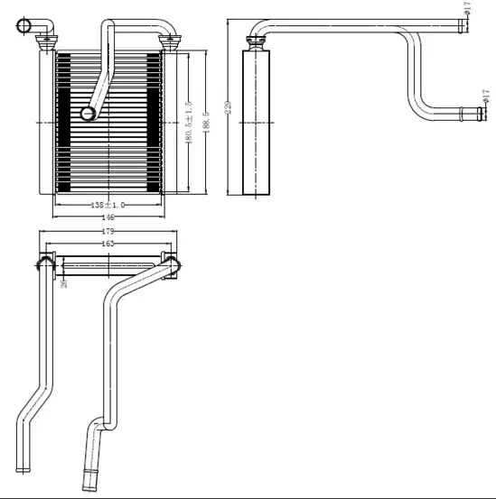 ORIS KHN004026 Kalorifer Radyatörü 79110SAAG02