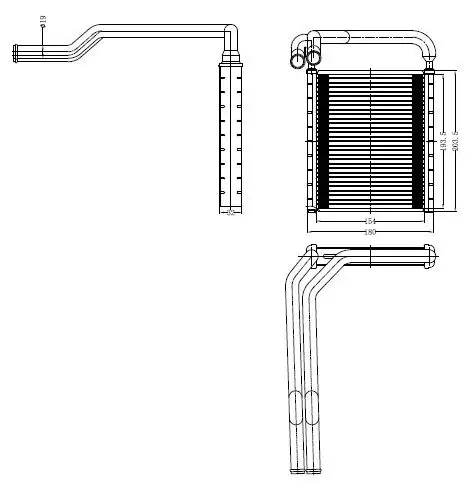 ORIS KHY099026 Kalorifer Radyatörü 971381R000