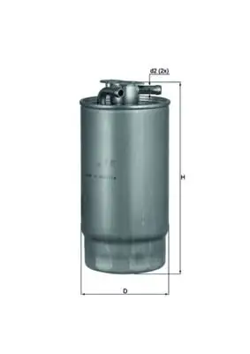 MAHLE KL160/1 Yakıt Filtresi