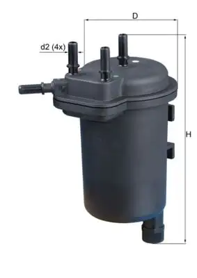 MAHLE KL430 Yakıt Filtresi