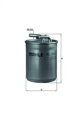 MAHLE KL494 Yakıt Filtresi 6Q0127400F