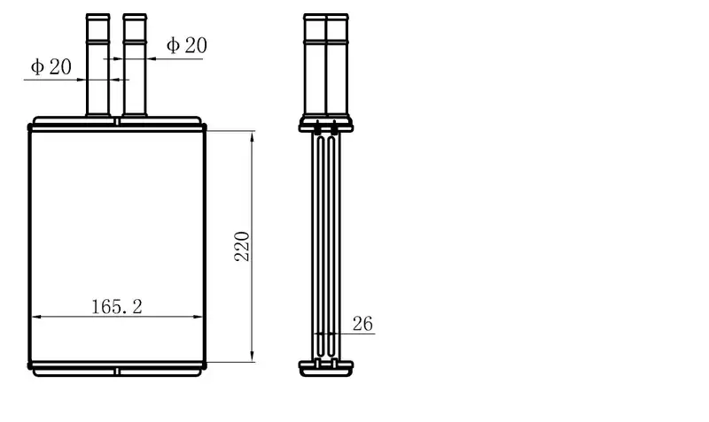 ORIS KOP009026 Kalorifer Radyatörü 1843107