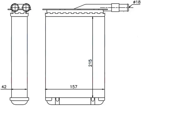 ORIS KRN001032 Kalorifer Radyatörü 7701027078