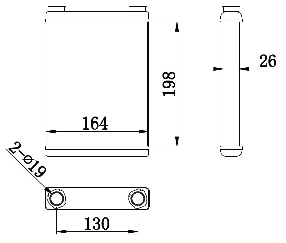 ORIS KRN017026 Kalorifer Radyatörü 924147094R