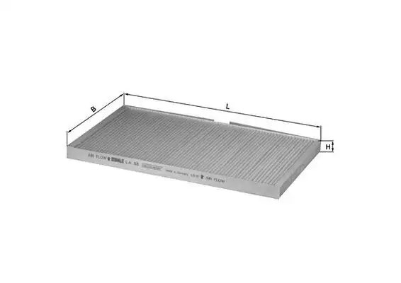 MAHLE LA58 Polen Filtresi 4A1820367
