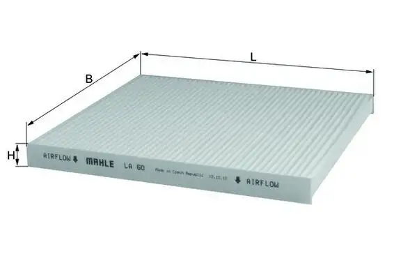 MAHLE LA60 Polen Filtresi 8671012066