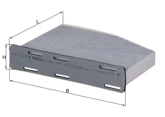 MAHLE LAK181 Polen Filtresi (Karbonlu)