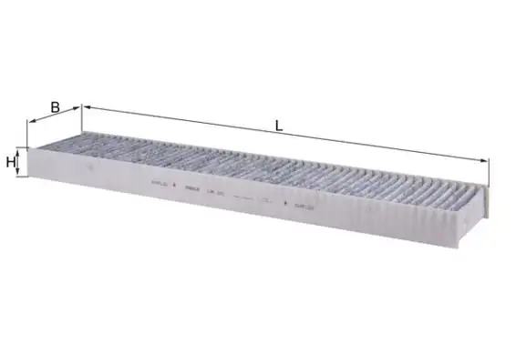 MAHLE LAK242 Polen Filtresi (Karbonlu)