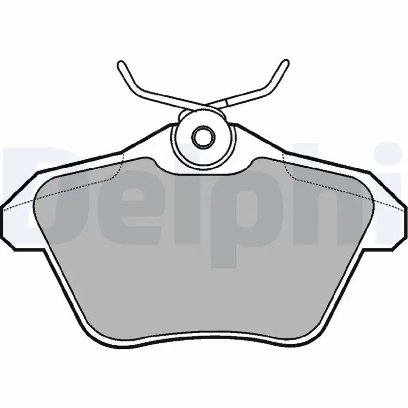 DELPHI LP1018 Arka Fren Balatası