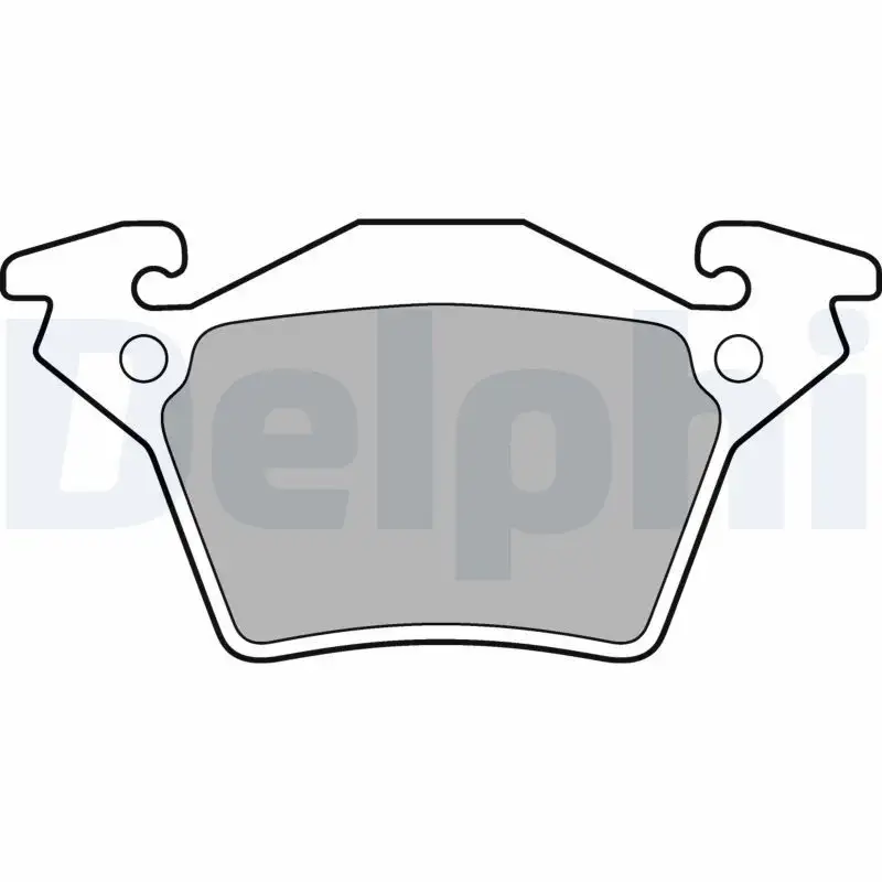 DELPHI LP1471 Arka Fren Balatası A0034200220