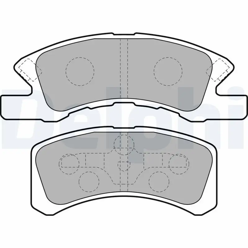 DELPHI LP1918 Ön Fren Balatası