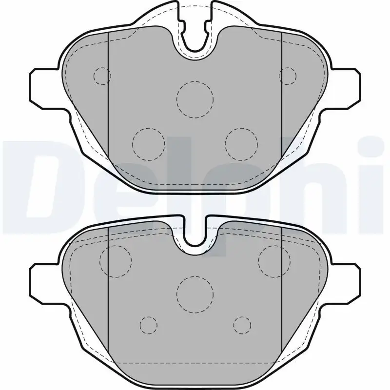 DELPHI LP2162 Arka Fren Balatası