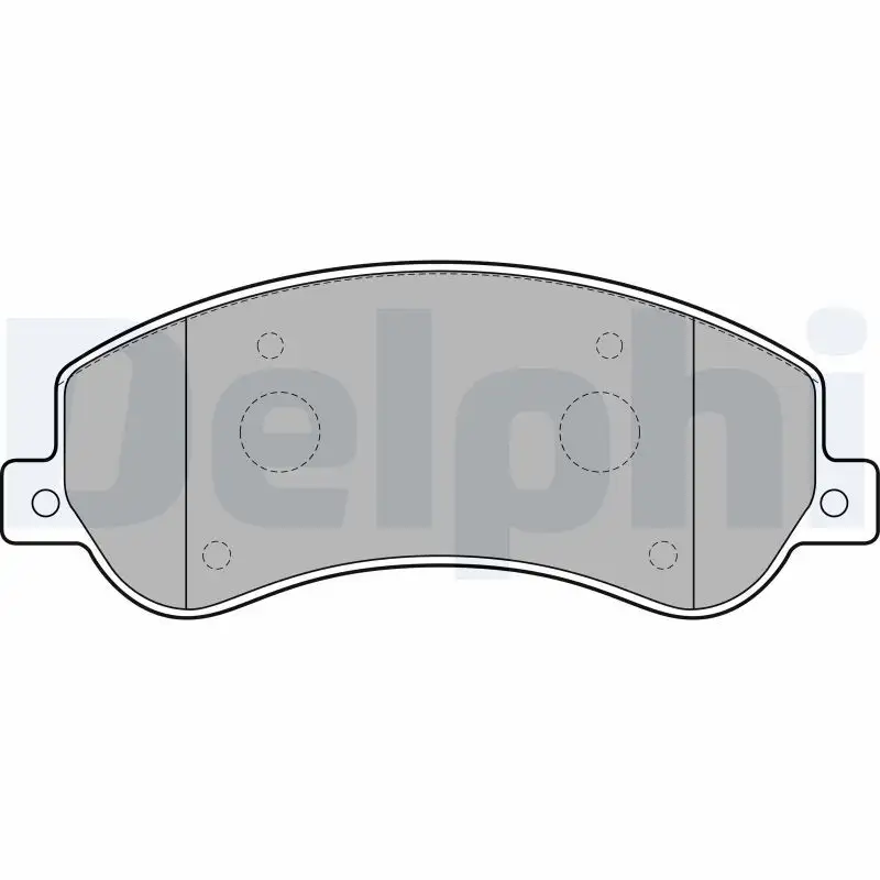 DELPHI LP2257 Ön Fren Balatası 2H0698151A
