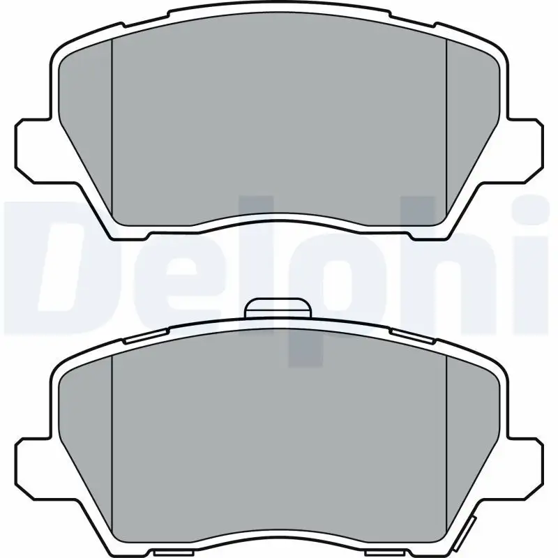 DELPHI LP3363 Ön Fren Balatası 58101G6A40