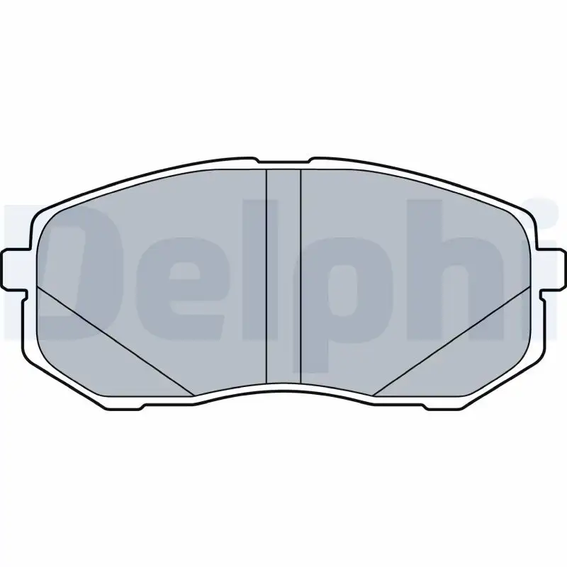 DELPHI LP3538 Ön Fren Balatası 58101J9A65