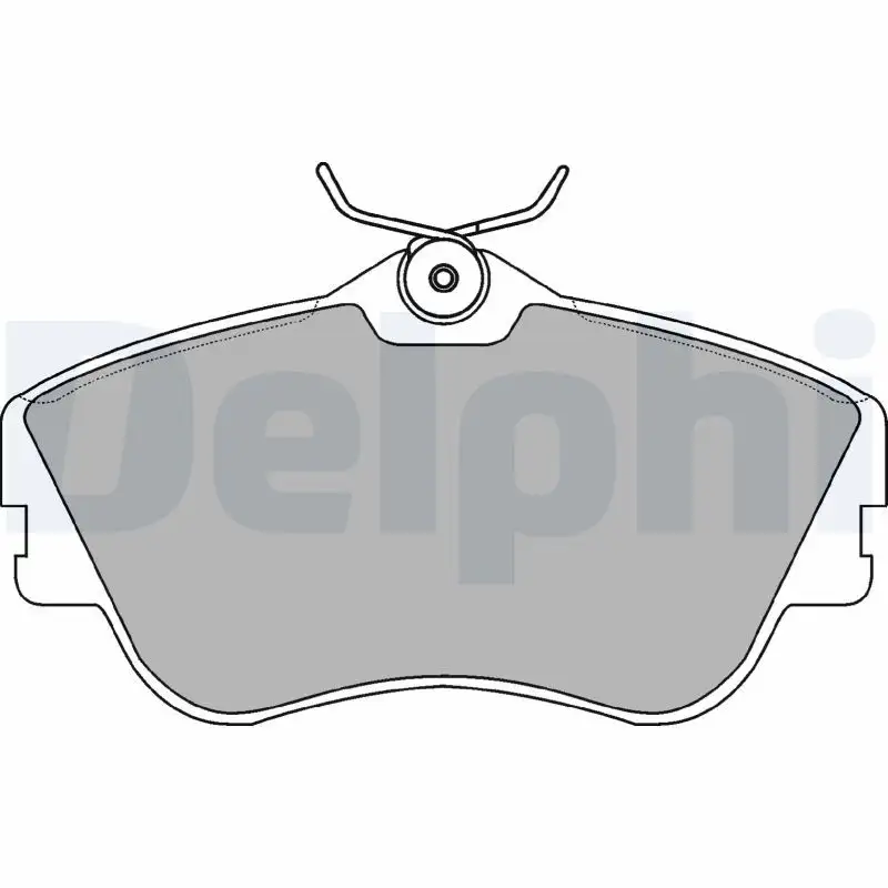 DELPHI LP918 Ön Fren Balatası 701698151E