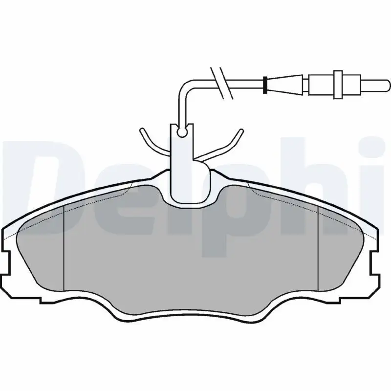 DELPHI LP985 Ön Fren Balatası 425268