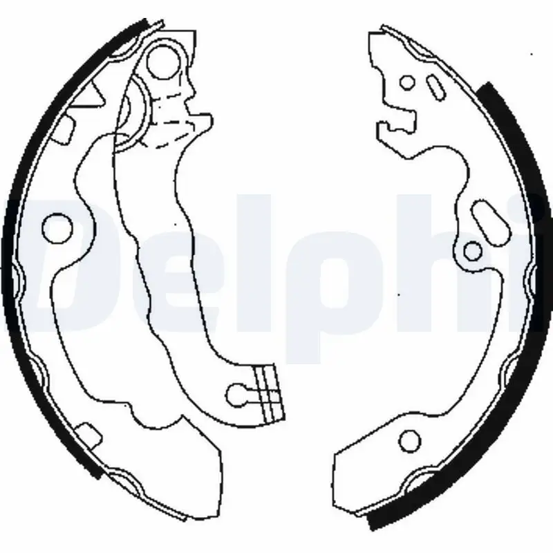 DELPHI LS1850 Arka Fren Balatası