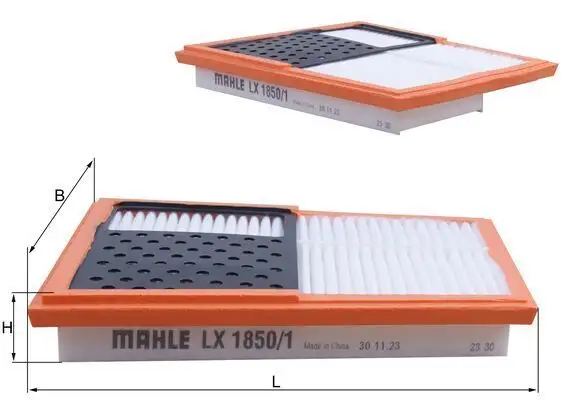 MAHLE LX1850/1 Hava Filtresi