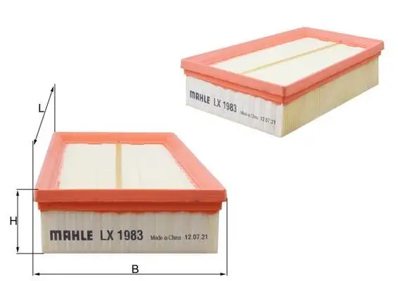 MAHLE LX1983 Hava Filtresi