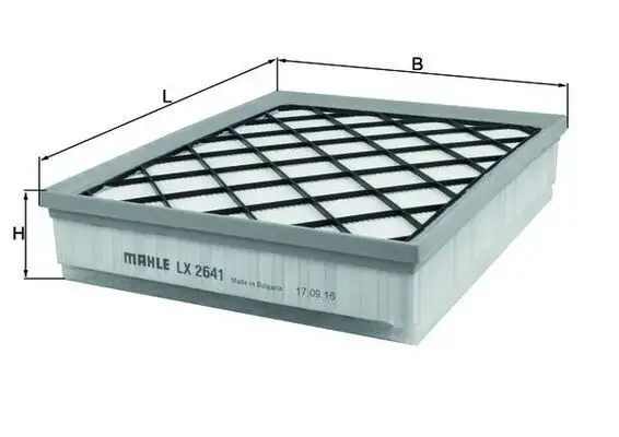 MAHLE LX2641 Hava Filtresi 13717798342