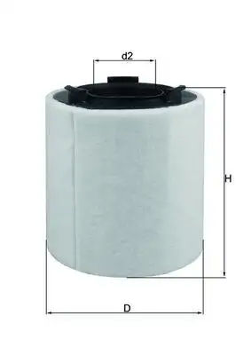 MAHLE LX2831 Hava Filtresi 6R0129620A