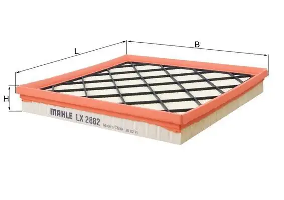 MAHLE LX2882 Hava Filtresi