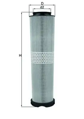MAHLE LX816/6 Hava Filtresi A6460940304