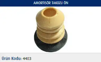 MASTER M4403 Ön Süspansiyon Takozu 46464298