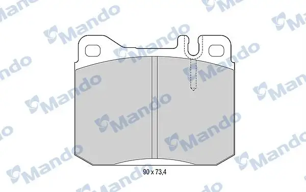 MANDO MBF015056 Ön Fren Balatası