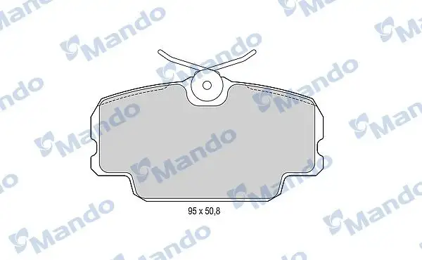MANDO MBF015084 Ön Fren Balatası