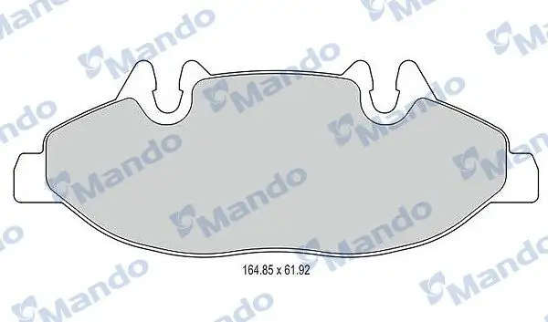 MANDO MBF015208 Ön Fren Balatası