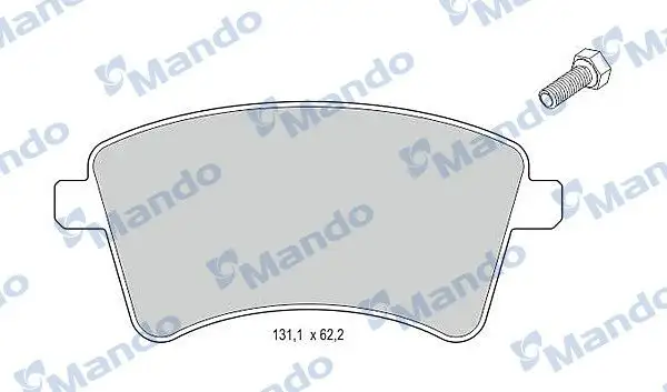 MANDO MBF015240 Ön Fren Balatası