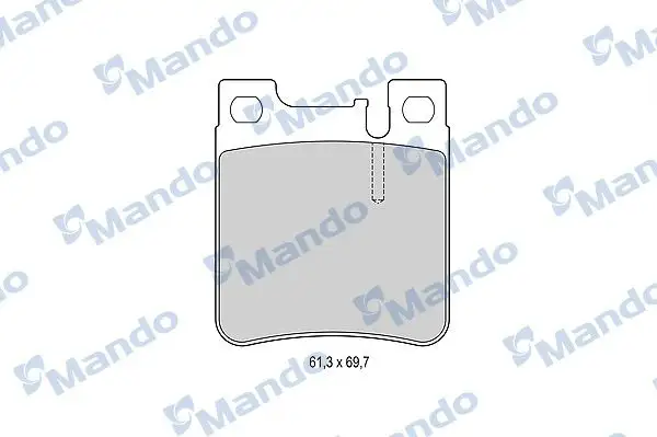 MANDO MBF015655 Arka Fren Balatası