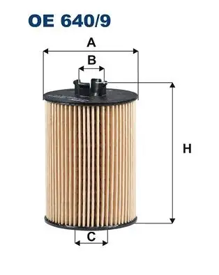 FILTRON OE640/9 Yağ Filtresi A2661840325