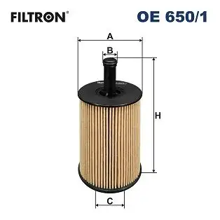 FILTRON OE650/1 Yağ Filtresi