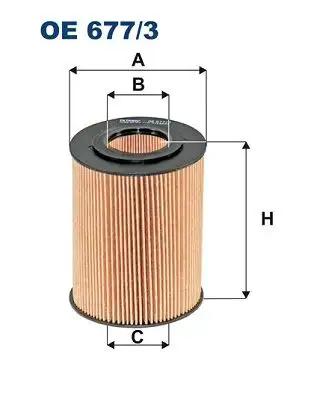 FILTRON OE677/3 Yağ Filtresi