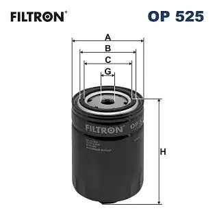 FILTRON OP525 Yağ Filtresi