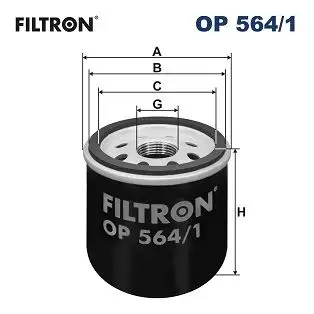FILTRON OP564/1 Yağ Filtresi 96475855