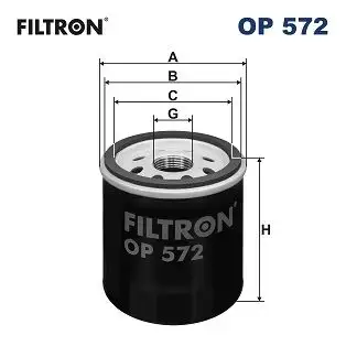 FILTRON OP572 Yağ Filtresi