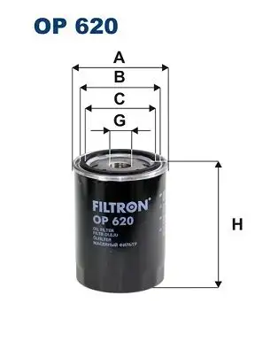 FILTRON OP620 Yağ Filtresi