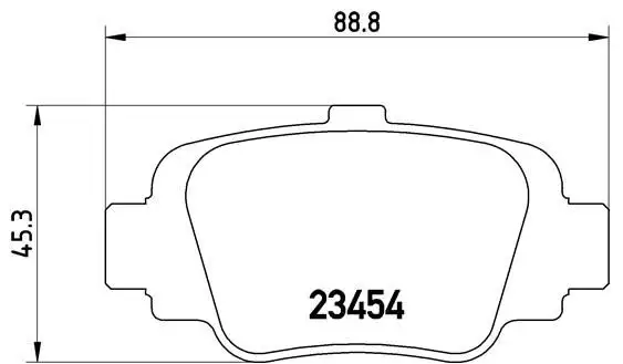 BREMBO P56032 Arka Fren Balatası 4406099B85