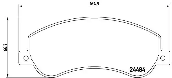 BREMBO P85115 Ön Fren Balatası
